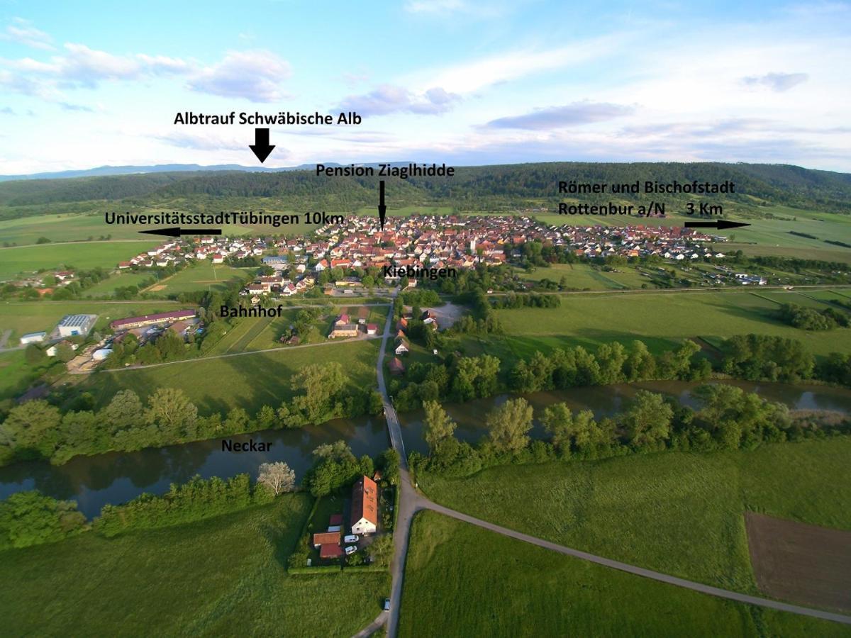 Pensionszimmer Ziaglhidde Rottenburg am Neckar Esterno foto